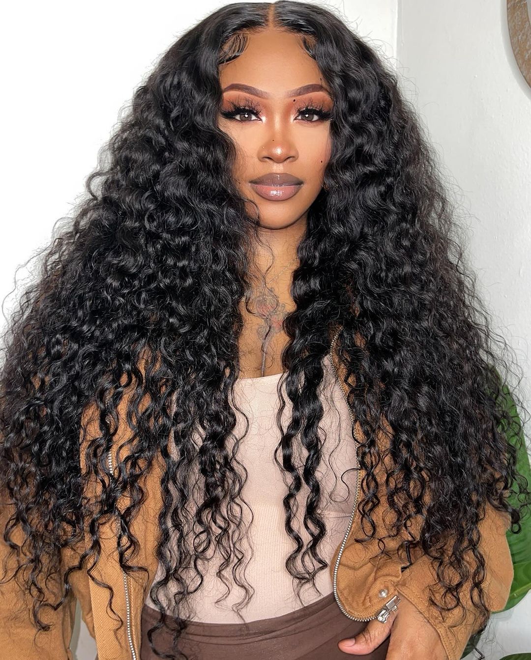 Pre-Bleached Pre-Picked 13x4 HD Lace Deep Wave Human Hair Wig