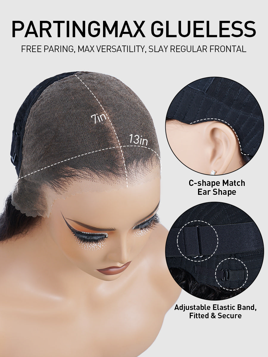 13x7 Body Wave Wig Pre-Cut Glueless Ear-to-ear MAX HD lace Frontal wigs