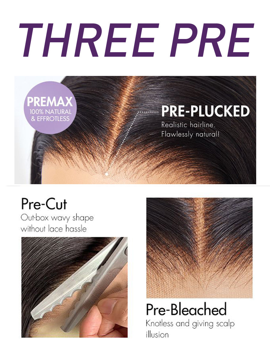 Explosive 7x7 Everything Ready To Go Water Wave HD Lace Front Wigs
