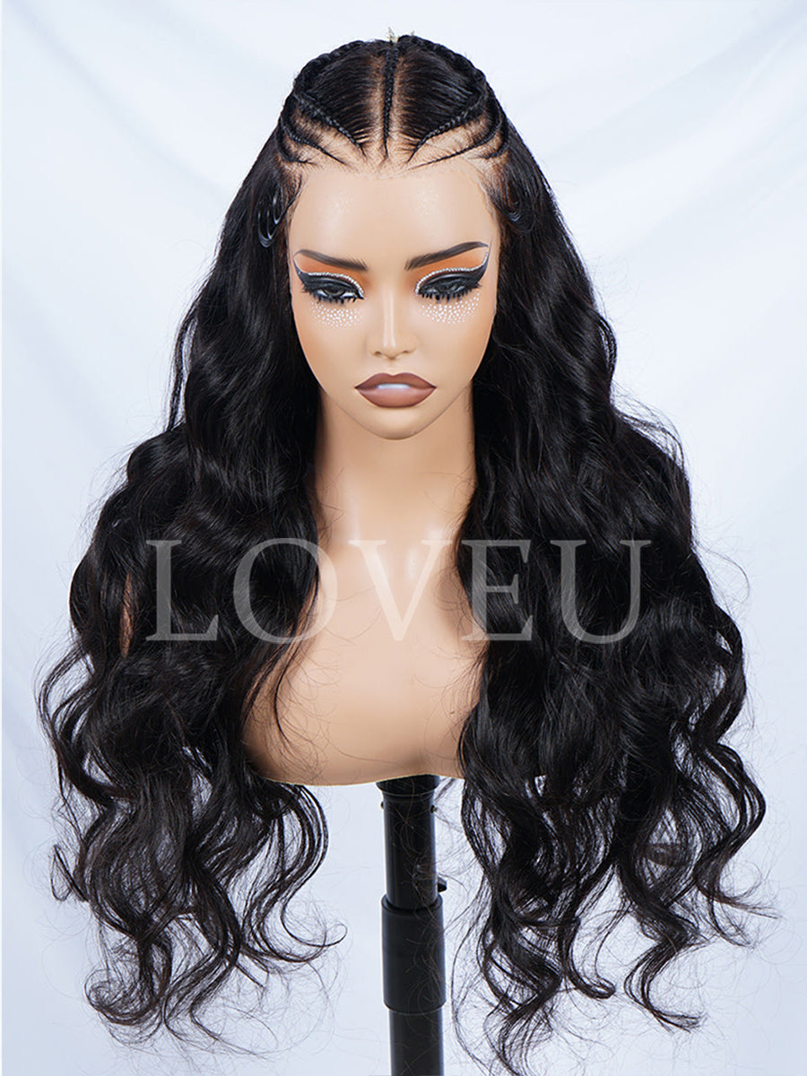 Hair Stylist Series, Pre Everything 13x7 Max Lace Braided Lace Human Hair Wigs