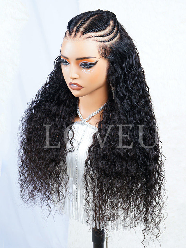 Hair Stylist Series, Pre Everything 13x7 Max Lace Braided Lace Human Hair Wigs
